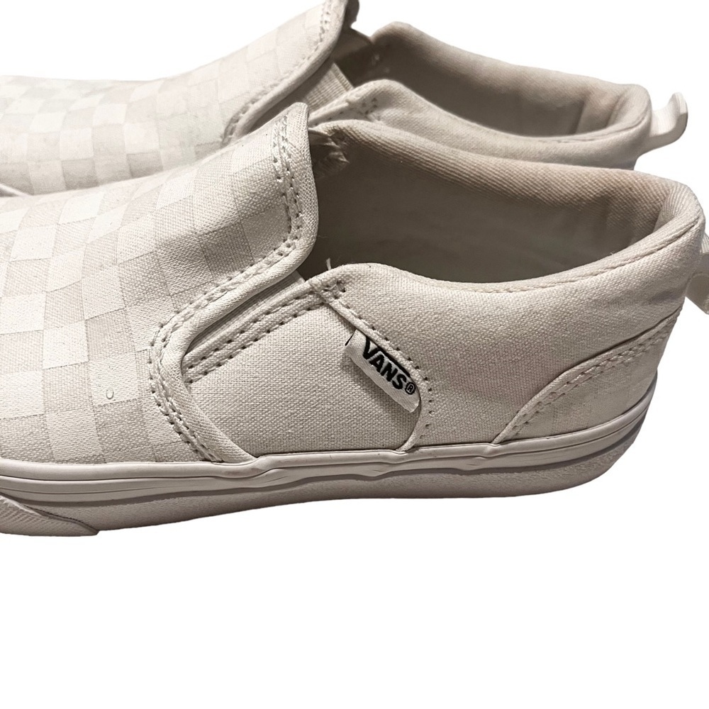 Vans Reflective Checkered Slip Ons Youth size 3 - Picture 3 of 9
